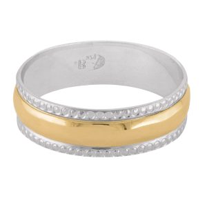 Anillo de compromiso en plata italiana 925 Brilho