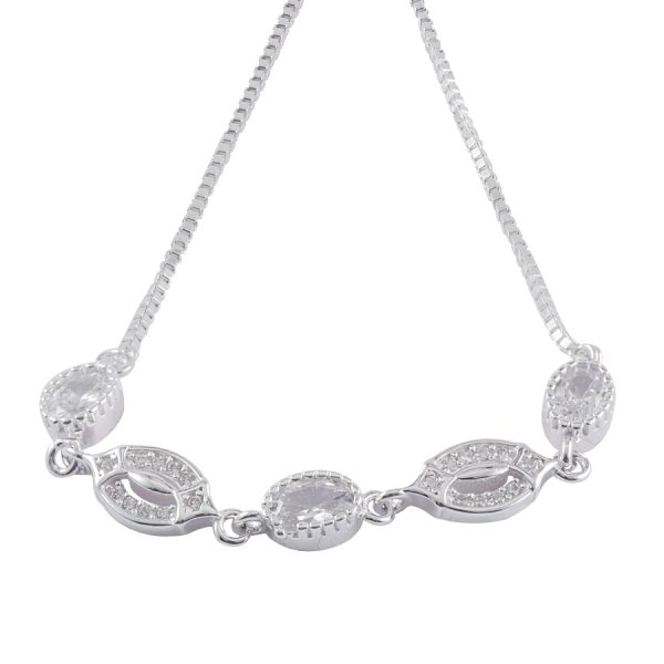 Pulsera de plata italiana 925 diseños variados y ajustable Brilho - Imagen 2