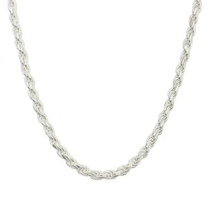 Cadena Tejido Tourbillon. Plata Italiana 925. Medidas de 40, 45, 50. 60 y 70 cm Brilho.