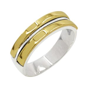Anillo de compromiso con oro talla 16 y 4,3 gramos Brilho