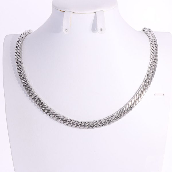Cadena grumet de 60cm acero Inoxidable 316.