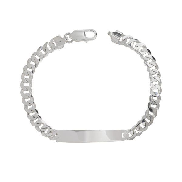 Pulsera piocha tejido Grumet de 21cm y 10,4 gramos Brilho