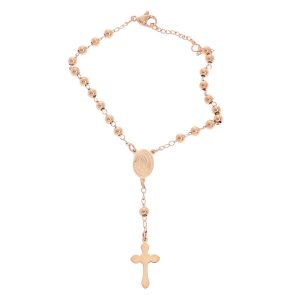 Pulsera Virgen de Guadalupe en Oro Gold Filled Brilho