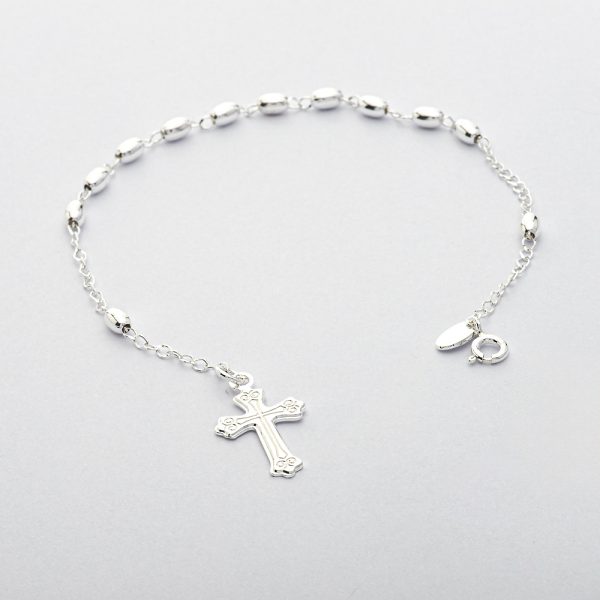 Pulsera Denario. Plata Italiana 925. Peso de 2,5 Gramos. Largo de 18cm. SKU: PCM1822001#246 Brilho.